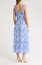 Vestido Maxi con estampado retro