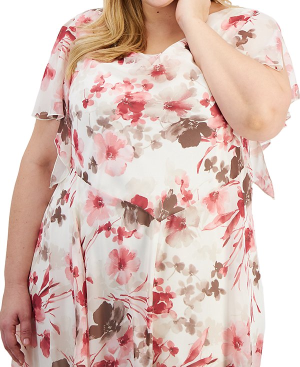 Vestido con dobladillo estilo pañuelo