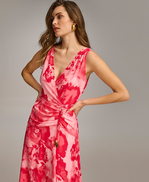Vestido con dobladillo estilo pañuelo