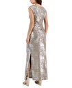Vestido sin mangas con escote en V
