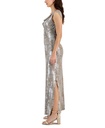 Vestido sin mangas con escote en V