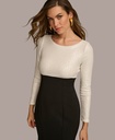 Vestido adornado con brillantina