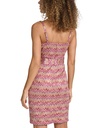 Vestido ajustado con diseño tejido