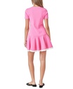 Vestido de cintura baja con falda plisada