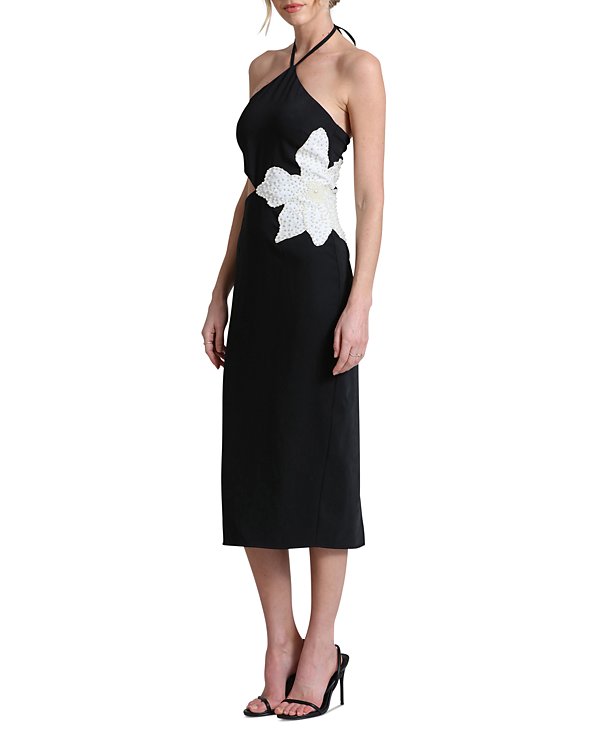 Vestido de jersey con twist al frente