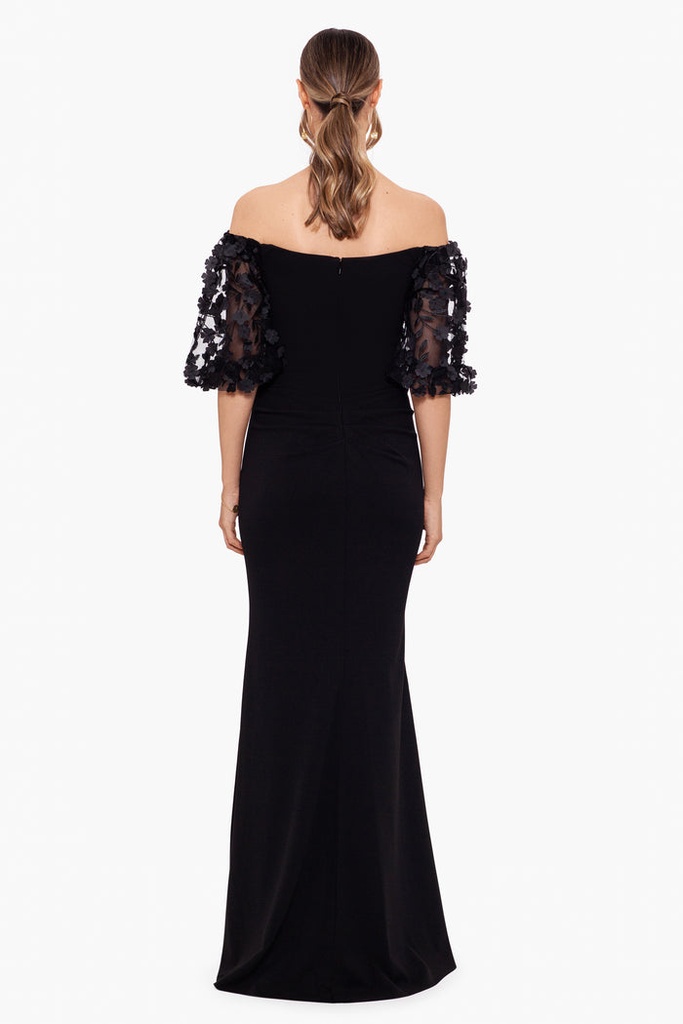 Vestido de hombros descubiertos