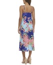 Vestido midi ajustado fruncido
