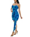 Vestido halter de jacquard