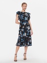 Vestido floral de manga 3/4