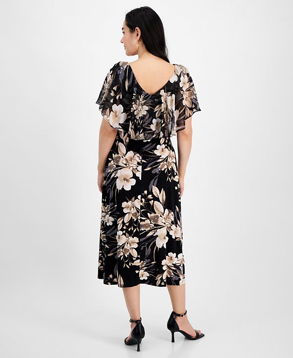 Vestido formal con detalles metálicos