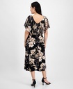 Vestido formal con detalles metálicos