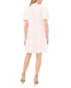 Vestido camisero con mangas abullonadas