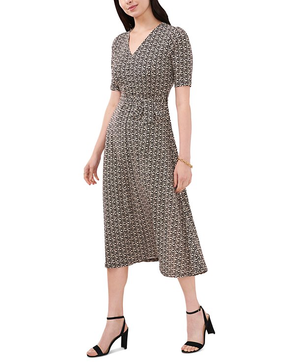 Vestido formal con detalles metálicos