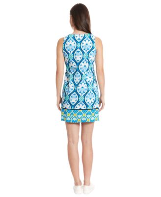 Vestido recto de estampado floral