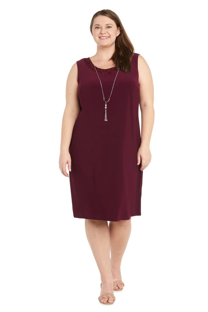 Vestido corto de fiesta, con chaqueta de encaje