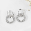 Aretes con diamantes de gota de agua (copia)