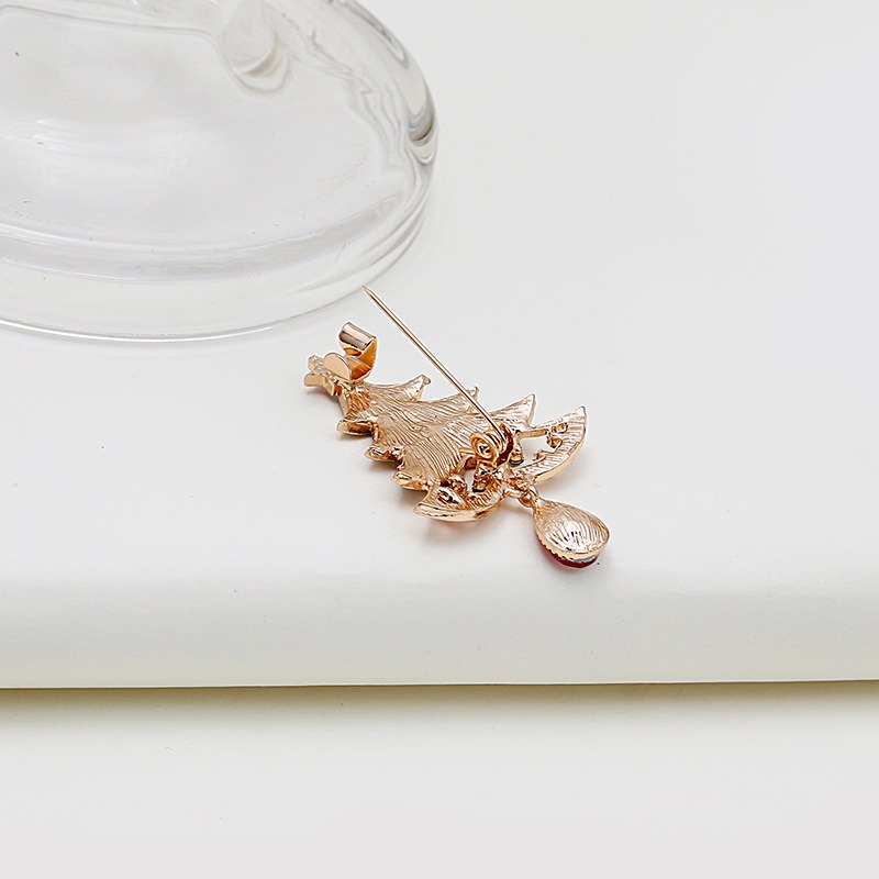Broche de árbol de navidad
