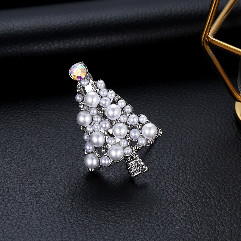 Broche de árbol de navidad