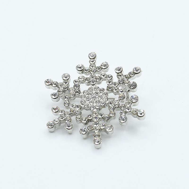 Broche de copo de nieve