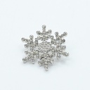 Broche de copo de nieve