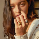 Anillo ajustable de corazón