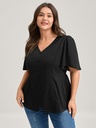 Blusa con abertura lateral