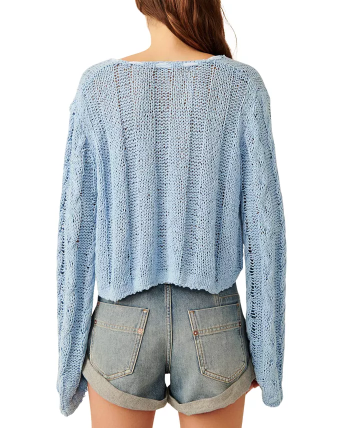 Cardigan de punto trenzado Robyn