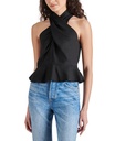 Blusa de escote halter cruzado