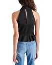 Blusa de escote halter cruzado