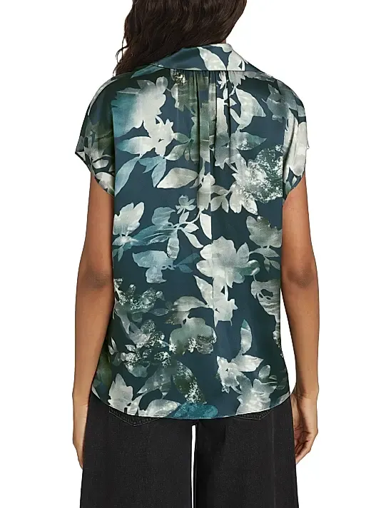 Blusa de seda Shimmer Lake