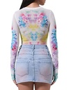 Blusa de malla floral Blour
