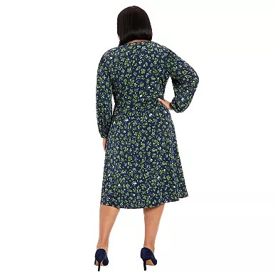 Vestido con estampado floral