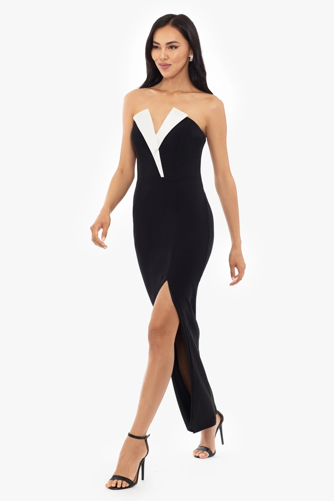 Vestido Elle con mangas y volantes