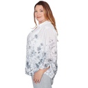 Blusa floral de diseño acuarela