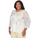 Blusa floral de diseño acuarela