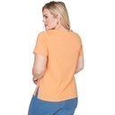 Blusa con cuello floral bordado