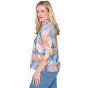 Blusa con medallón de patchwork