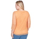 Blusa texturizada de diseño floral