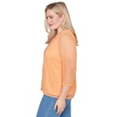 Blusa con medallón de patchwork