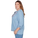 Blusa floral de diseño acuarela