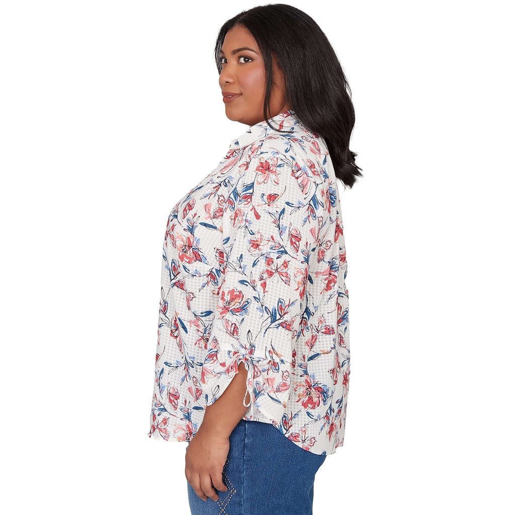 Blusa floral de diseño acuarela