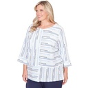 Blusa con medallón de patchwork