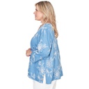 Blusa floral de diseño acuarela