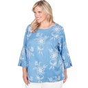 Blusa con medallón de patchwork