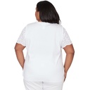 Blusa texturizada de diseño floral