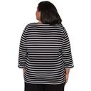 Blusa con medallón de patchwork