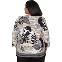 Blusa con medallón de patchwork