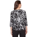 Blusa con medallón de patchwork