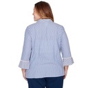 Blusa con medallón de patchwork