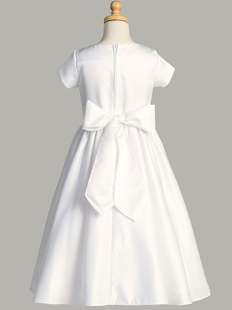 Vestido en capas con corpiño brillante
